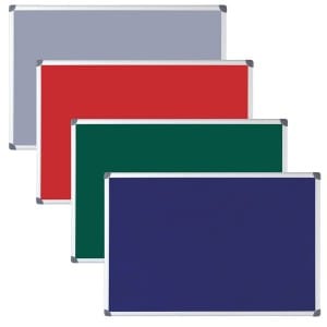 Huge range of Budget Notice Boards available. Choose from a range of sizes, colours and frame styles.