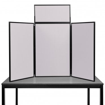 10 Pack Value Maxi Desktop Display Boards Black Frame