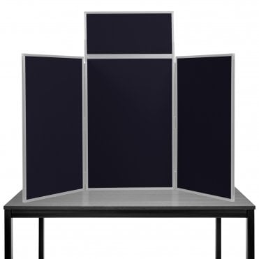 10 Pack Value Maxi Desktop Display Boards Grey Frame