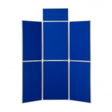 5 Pack Value Display Boards 6 Panel with Grey Plastic Frame