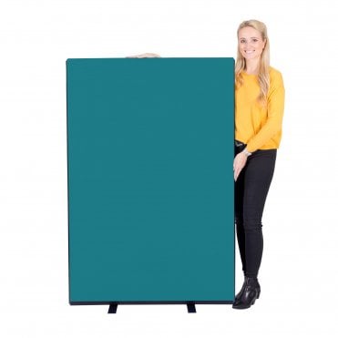 5 Pack Value Easy Clean Office Screens 1200mm w x 1500mm h