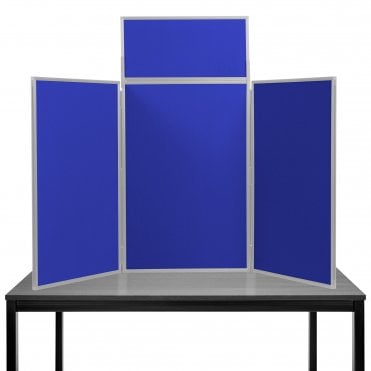 5 Pack Value Maxi Desktop Display Boards Grey Frame