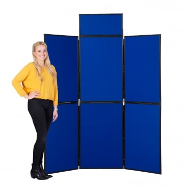 6 Panel Display Board with Plastic Frame inc Header
