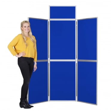 6 Panel Display Boards with Aluminium Frame