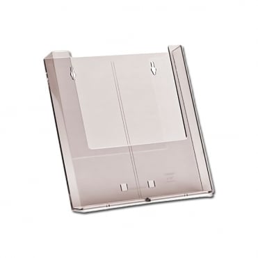A4 Literature Holder, Clear Plastic