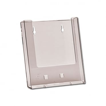 A5 Literature Holder, Clear Plastic