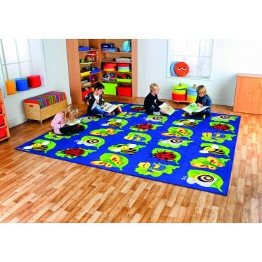 Back to Nature™ Large Square Bug Placement Carpet