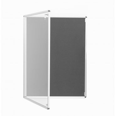 Budget Tamperproof Noticeboard Felt Fabric
