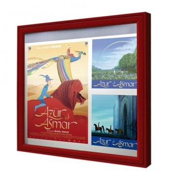 Classic Outdoor Aluminium Frame Noticeboard 6 x A4 