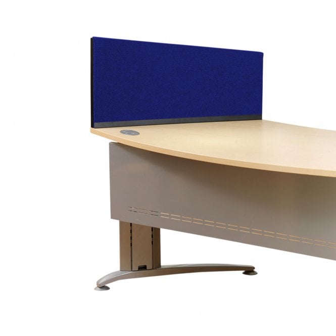 Desk Screen Dividers, Angled, 800mm x 400mm x 300mm, Woolmix Fabric