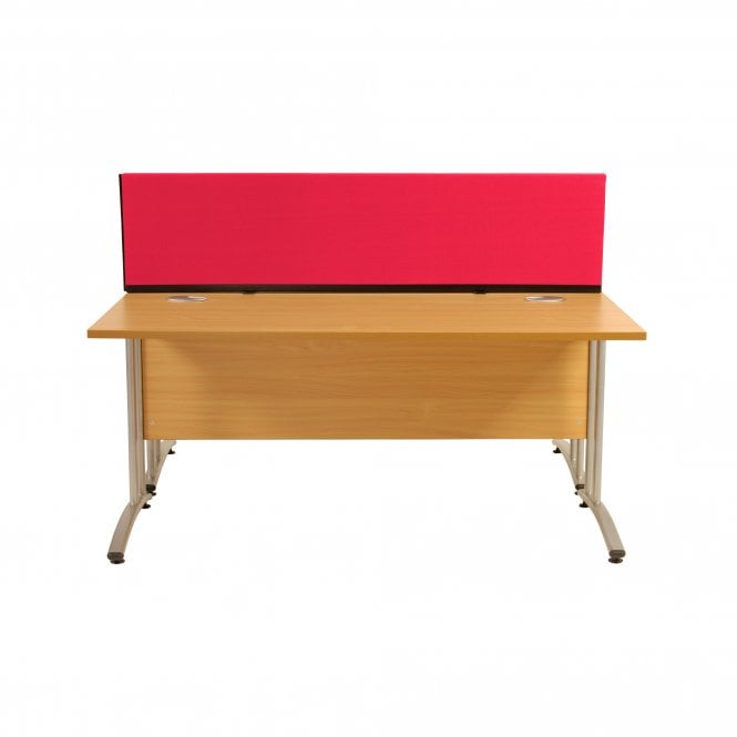 Desk Screen Dividers, Straight 1200mm x 500mm x 500mm Woolmix Fabric