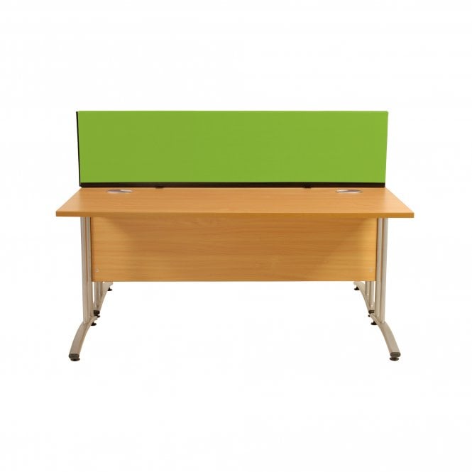 Desk Screen Dividers, Straight 1800mm x 400mm x 400mm, Fiesta Fabric