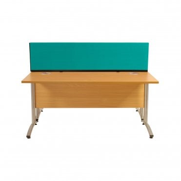Desk Screen Dividers, Straight, 1800mm x 400mm x 400mm, Woolmix Fabric