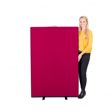 Economy Office Screen 1000mm w x 1500mm h Nyloop Fabric