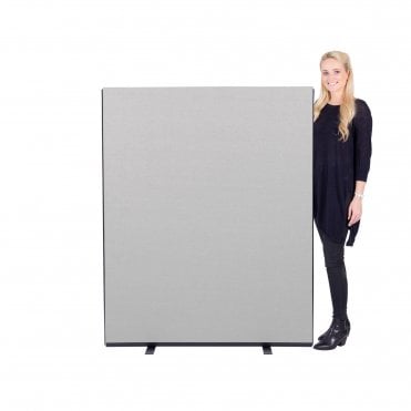 Economy Office Screen 1200mm w x 1500mm h Nyloop Fabric