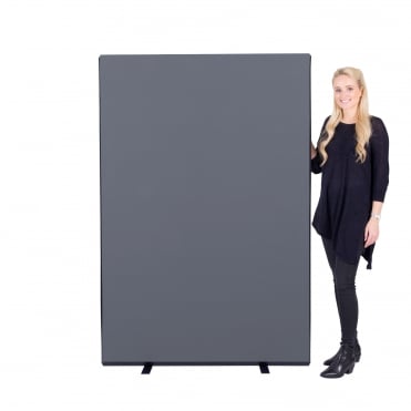 Economy Office Screen 1200mm w x 1800mm h Nyloop Fabric