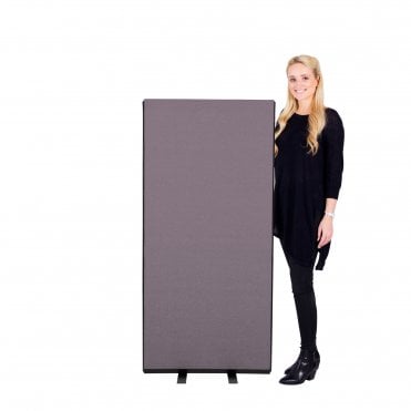 Economy Office Screen 700mm w x 1500mm h Nyloop Fabric