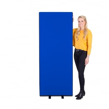 Economy Office Screen 700mm w x 1800mm h Nyloop Fabric