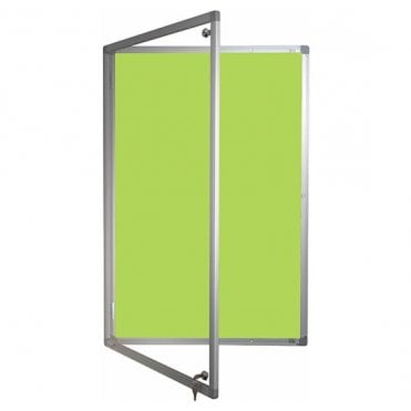 Fire Safe Tamperproof Notice Board Fiesta Fabric