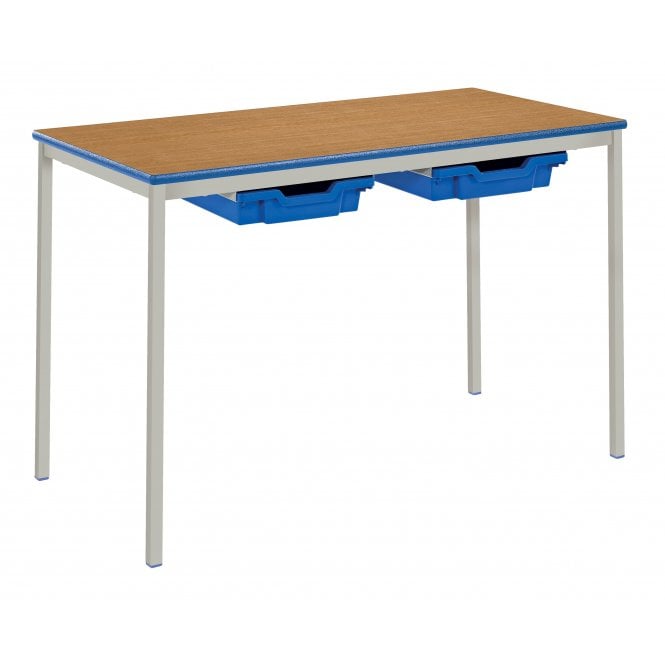 Fully Welded Classroom Table Size 1100 x 550 mm Inc 2 Trays