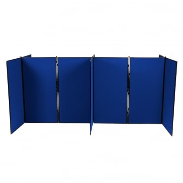 Jumbo Slimflex Display Boards, 10 Panel with Black Plastic Frame