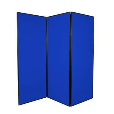 Junior Jumbo Display Boards, 3 Panel, Black Frame