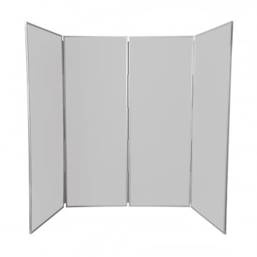 Junior Jumbo Display Boards, 4 Panel, Aluminium Frame