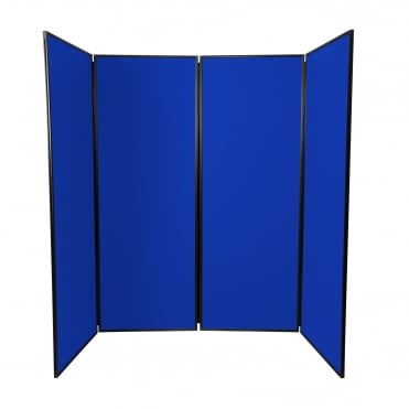 Junior Jumbo Display Boards, 4 Panel, Black Frame
