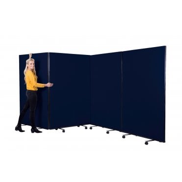Large Triple Plus Screen, Fiesta Fabric