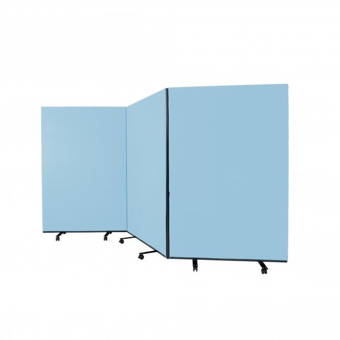 Large Triple Screen, Fiesta Fabric