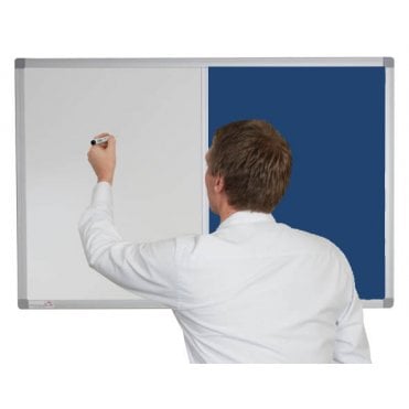 Magnetic Combination Board Half Cara Fabric