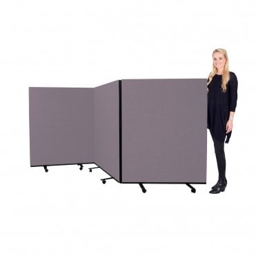 Medium Triple Screen, Woolmix Fabric