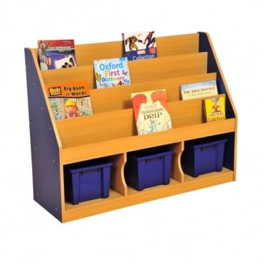 Milan Tiered Bookcase – 3 Large Trays