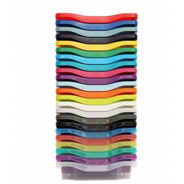 Mobile 12 Variety Tray Storage Unit (Horizontal)