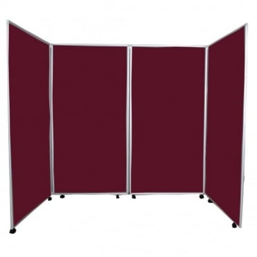 Mobile Economy Display Screens Wine, 4 Panel