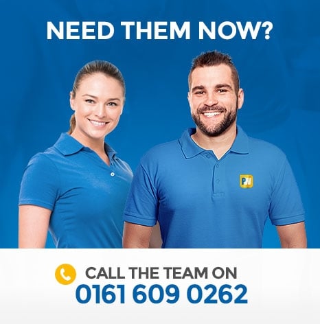 Need them now? Call the team 0161 609 0262