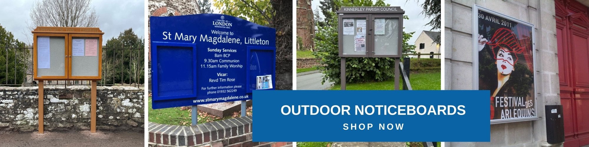 OUTDOOR NOTICEBOARDS
