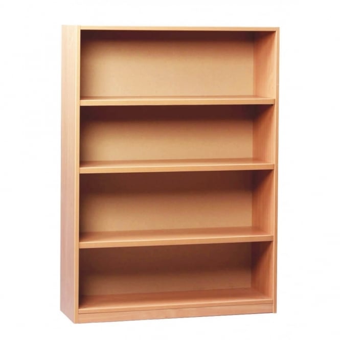 Monarch Open Bookcase with 1 Fixed and 2 Adjustable Shelves 1250mm H