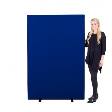 Next Day Delivery Office Screens Size: 1200mm w x 1800mm h Colour: Blue 
