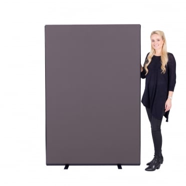 Next Day Delivery Office Screens Size: 1200mm w x 1800mm h Colour: Grey