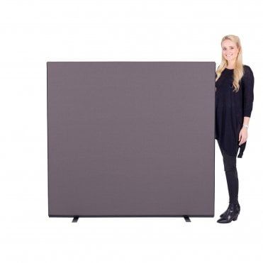 Office Partition 1600mm wide Woolmix Fabric