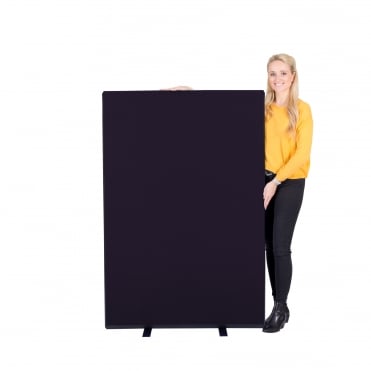 Office Screen 1000mm w x 1500mm h Woolmix Fabric 