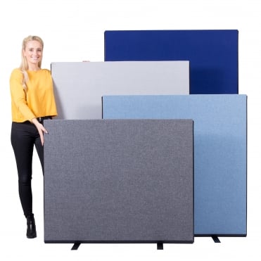 Office Screens 1200mm wide Woolmix Fabric 