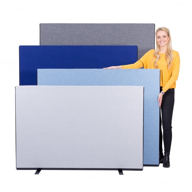 Office Screens 1500mm wide Woolmix Fabric