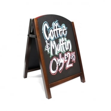Premier Chalk Board with a Wood Frame 