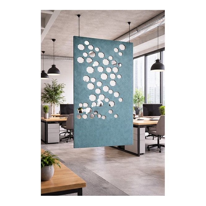 Riva PET Acoustic Hanging Dividers Octagon
