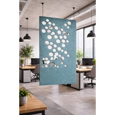 Riva PET Acoustic Hanging Dividers Octagon