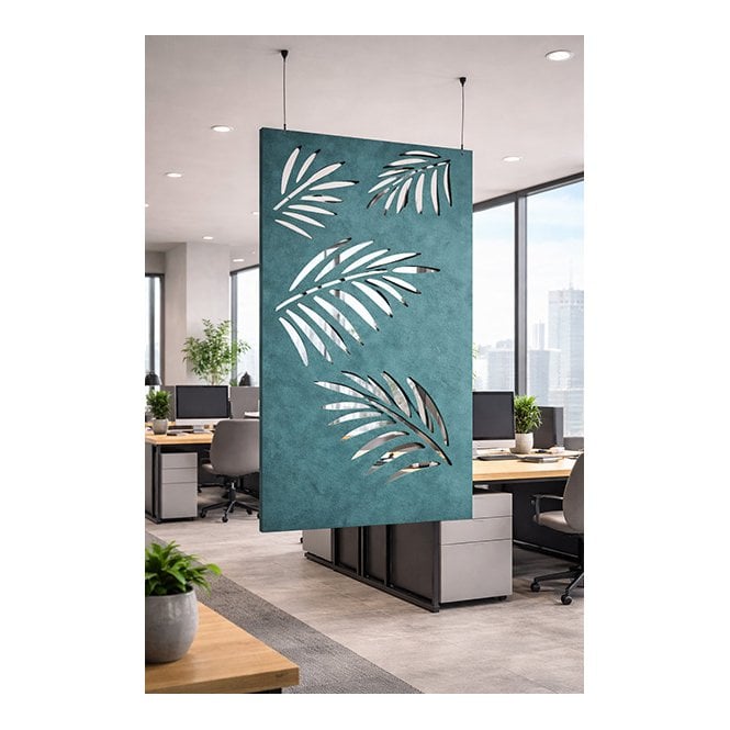 Riva PET Acoustic Hanging Dividers Palm