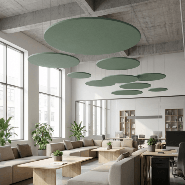 Riva PET Round Acoustic Ceiling Raft 24mm