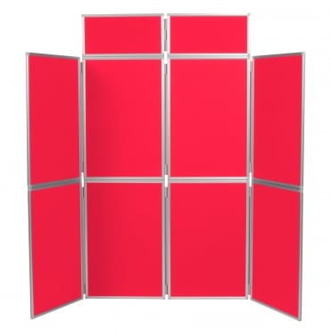 School Display Boards 8 Panel with Aluminium Frame